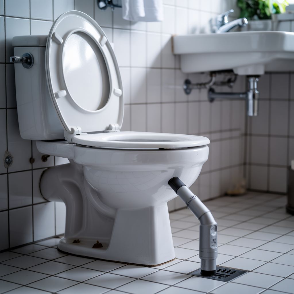 6.Sa har fungerar ett tryckluftsbaserat avloppsrensverktyg