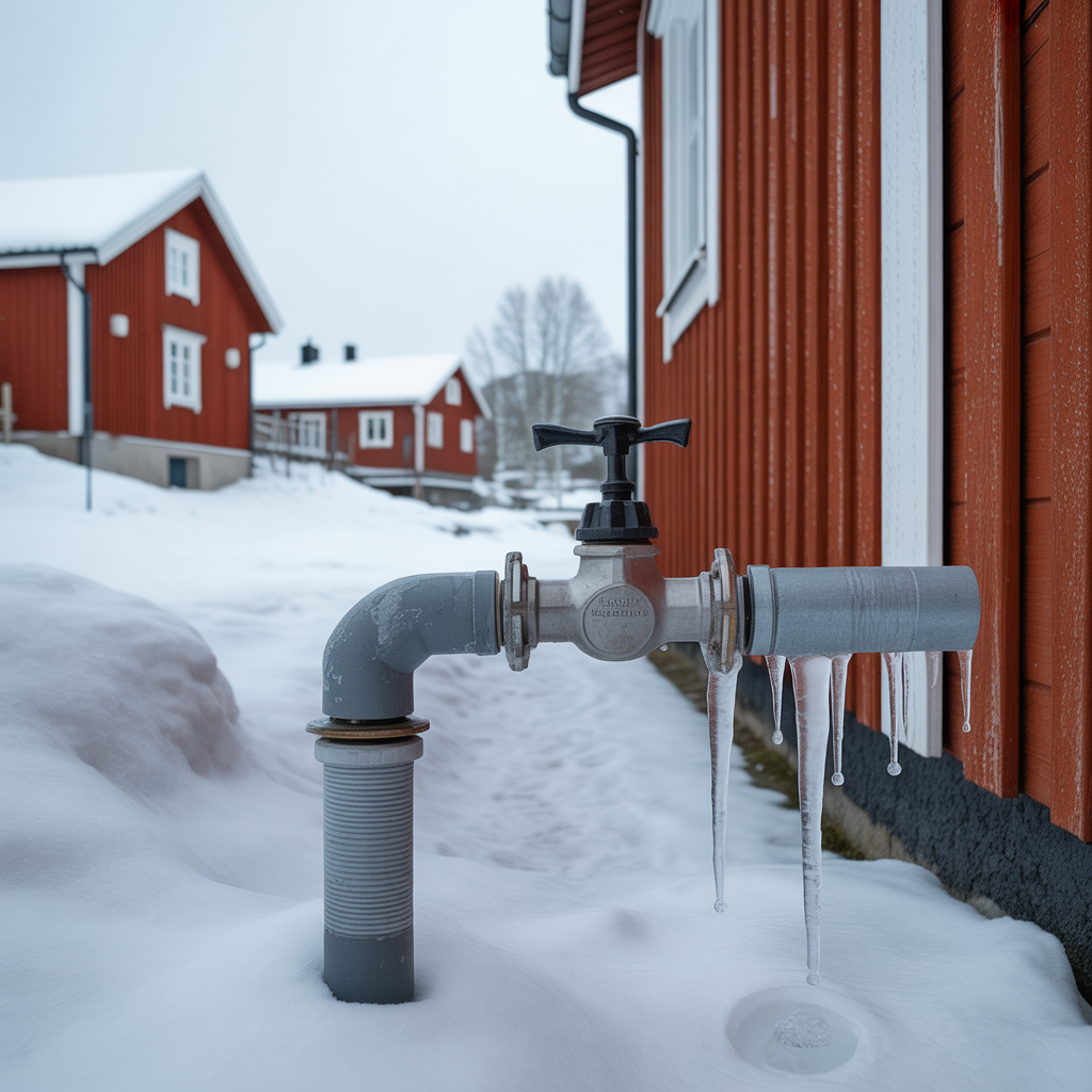 frysrisk i vattenror checklista for vinterns kallaste dagar