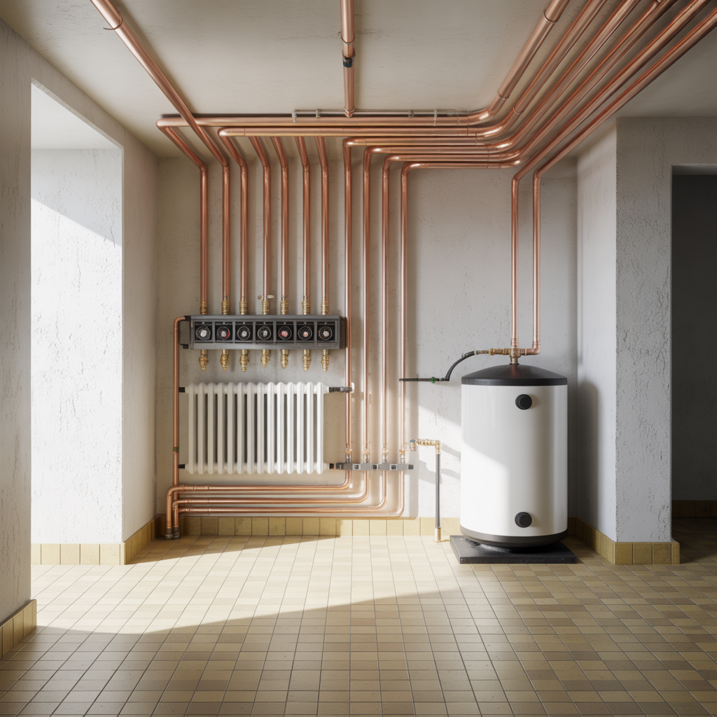 pex eller kopparror i villan jamforelse av kostnad och livsl