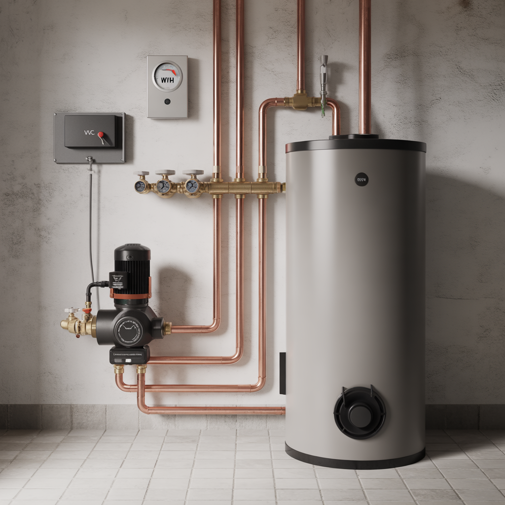 vvc pump i villan installning driftkostnad och tidsstyrning