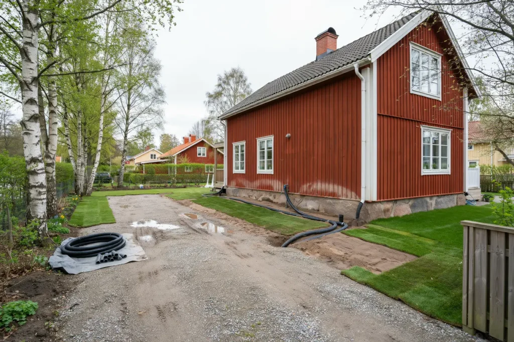 brunnsborrning och bergv rme i villa s g r installationen till fr n f rsta borrh l till f rdig v rme